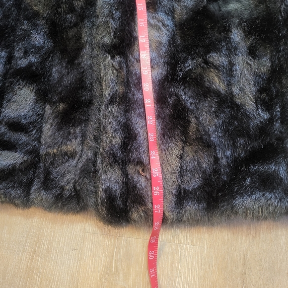 80's Y2K Jordache Faux Fur Coat Size Medium/Large - Picture 11 of 14